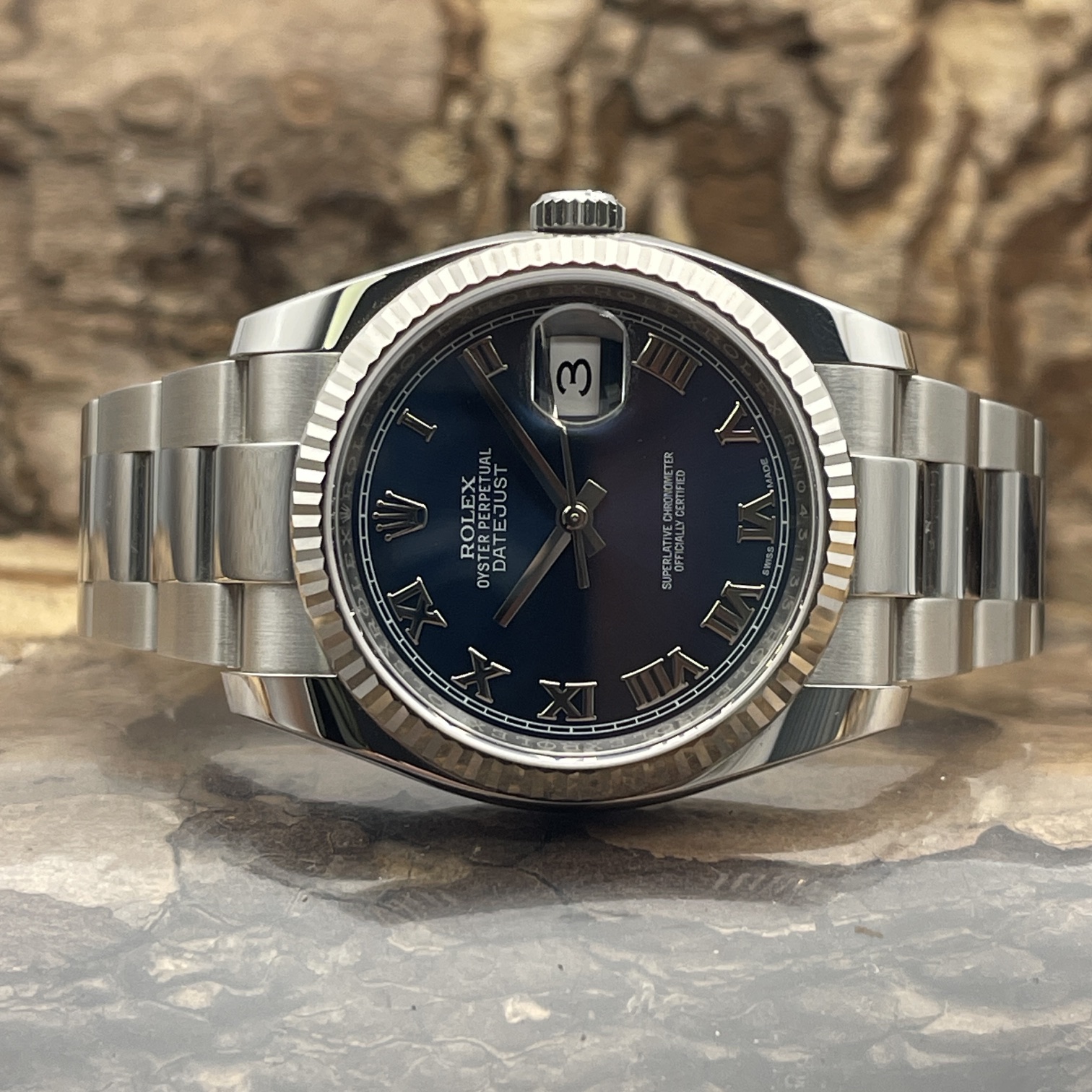 Rolex - Datejust 36 - UNPOLIERT - FULLSET 2016 - Ref. 116234