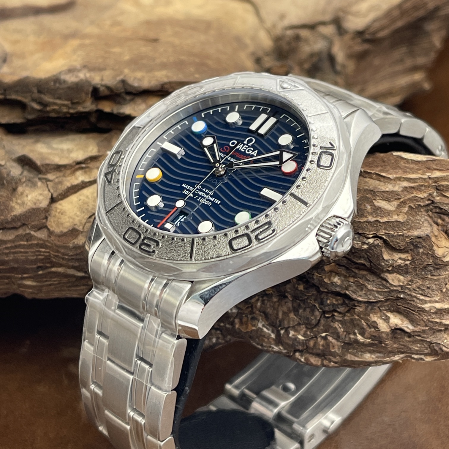 Omega - Seamaster Diver 300M "Beijing 2022" - UNGETRAGEN - FULLSET 2026 - Ref. 522.30.42.20.03.001