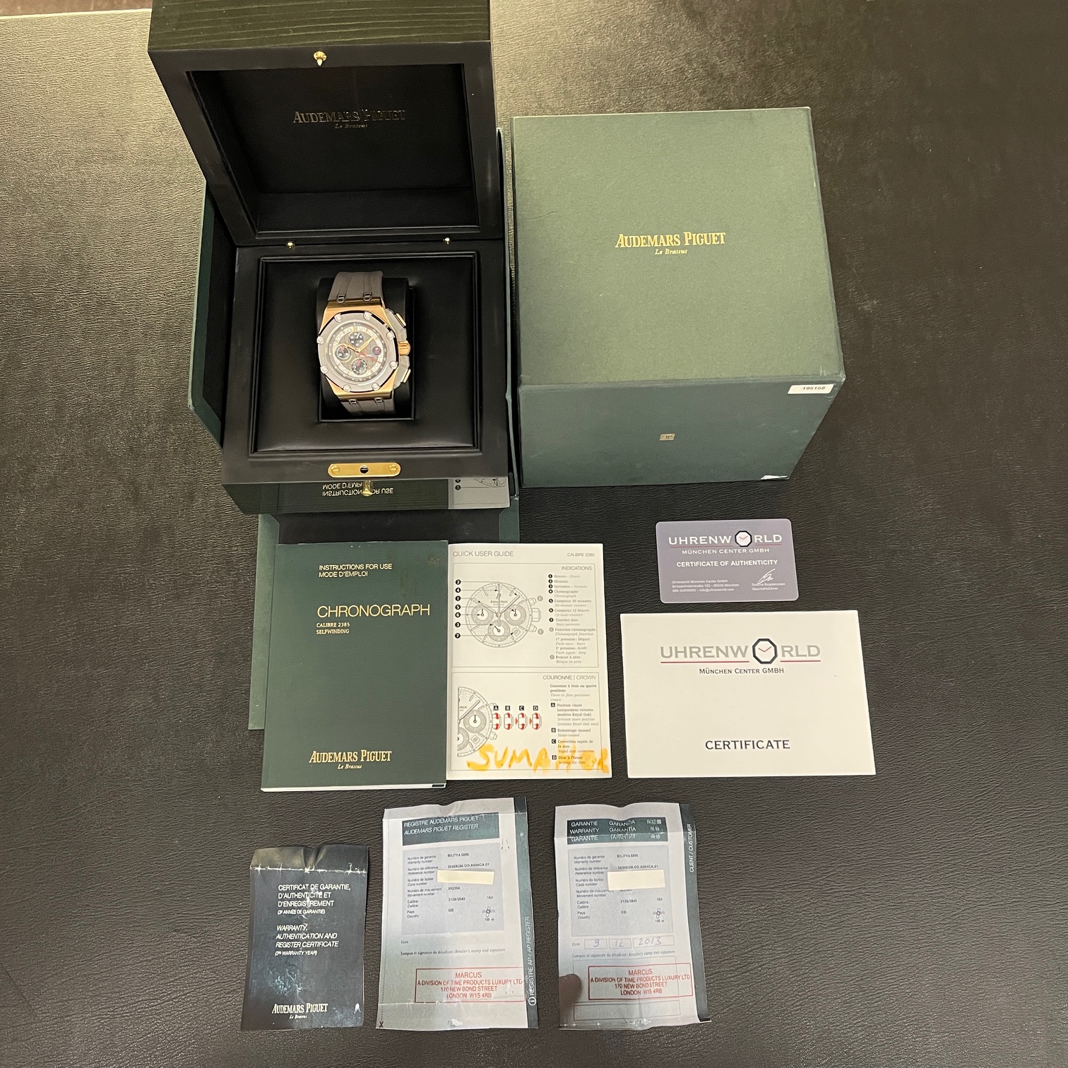 Audemars Piguet - Offshore 44mm "SCHUMACHER" Limited - Ref. 26568OM.OO.A004CA.01