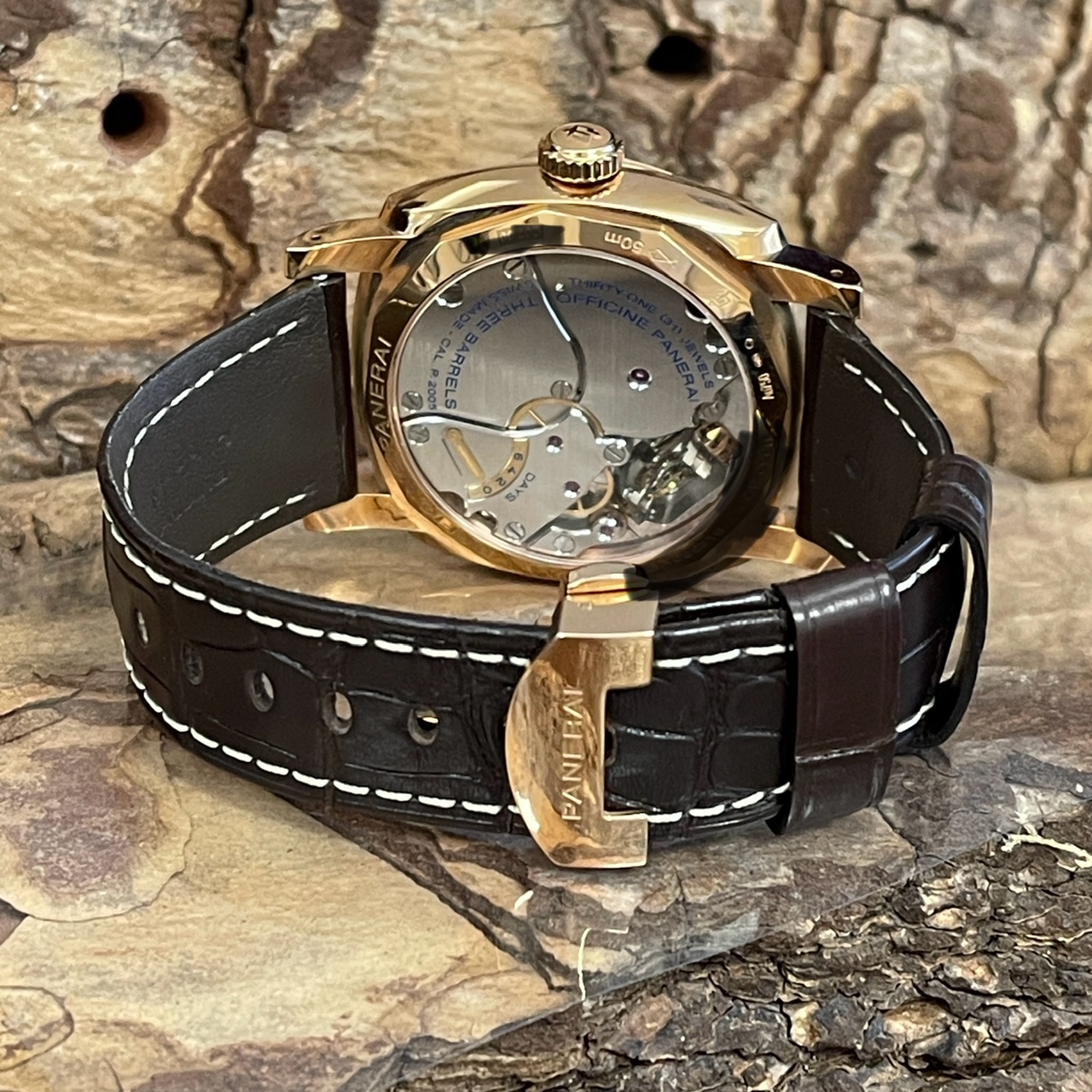 Officine Panerai Radiomir 1940 Tourbillon GMT Oro Rosso Ltd. 30 Stck. - Ref. PAM00558