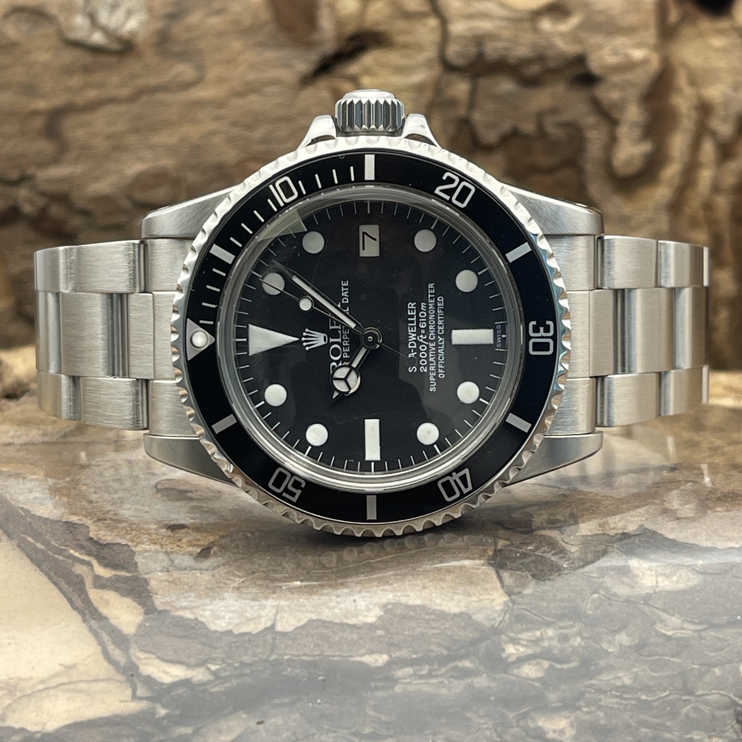 Rolex - Sea-Dweller Plexi - Service-Papiere - Ref. 1665