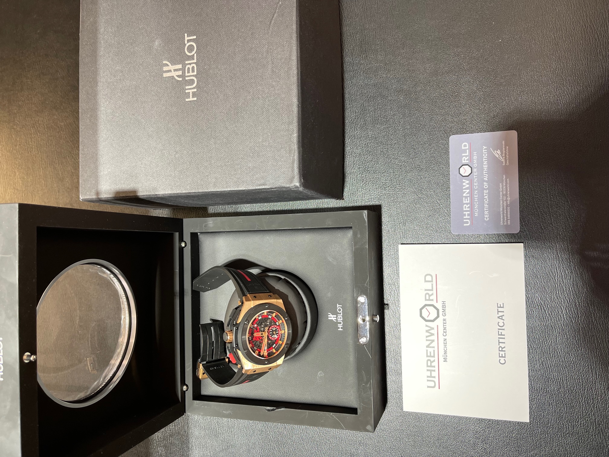 Hublot King Power Red Devil Manchester United Limited Edition Ref. 716.OM.1129.RX.MAN11