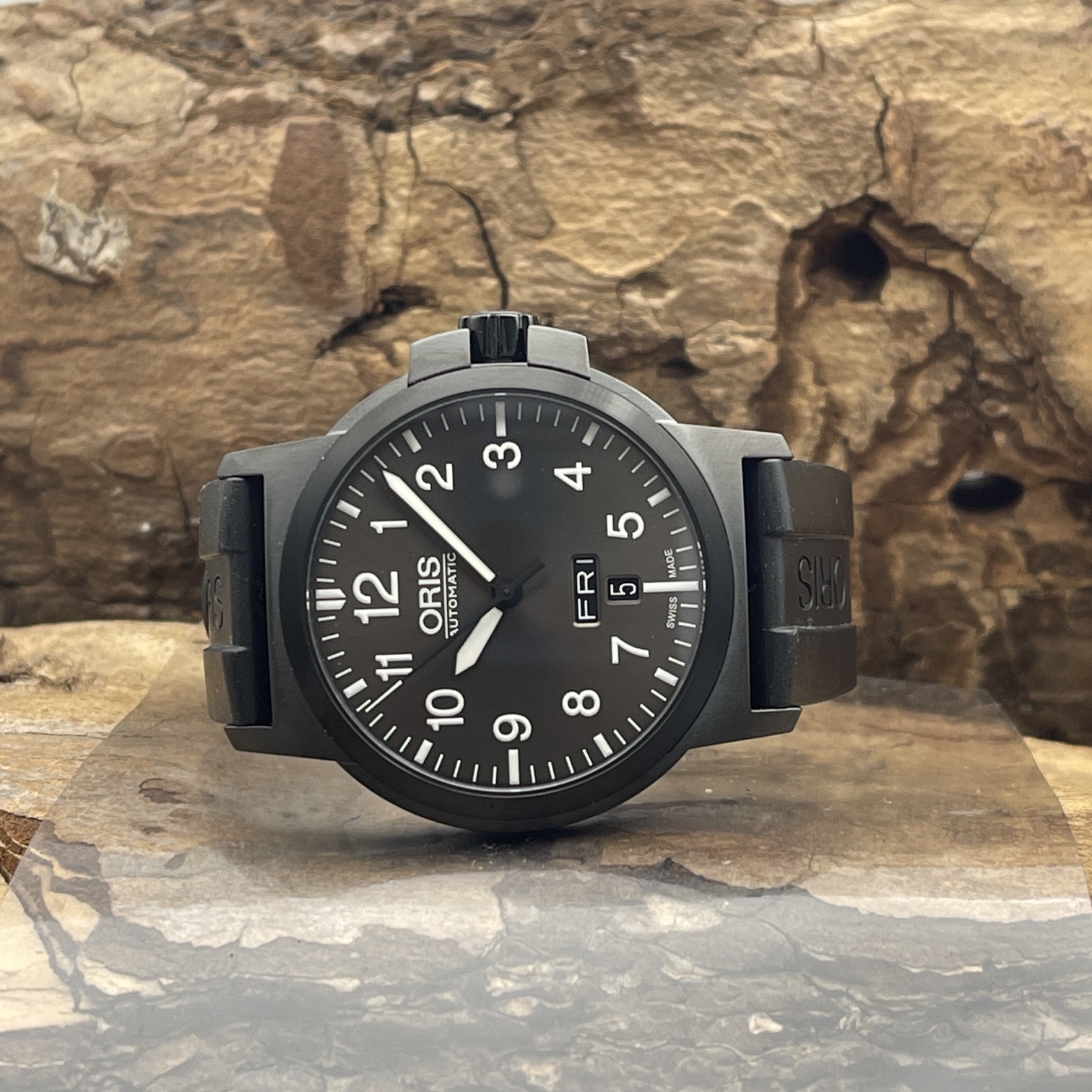 Oris - BC3 Advanced, Day Date - Box & Papiere - Ref. 01 735 7641 4733-07 5 22 24B