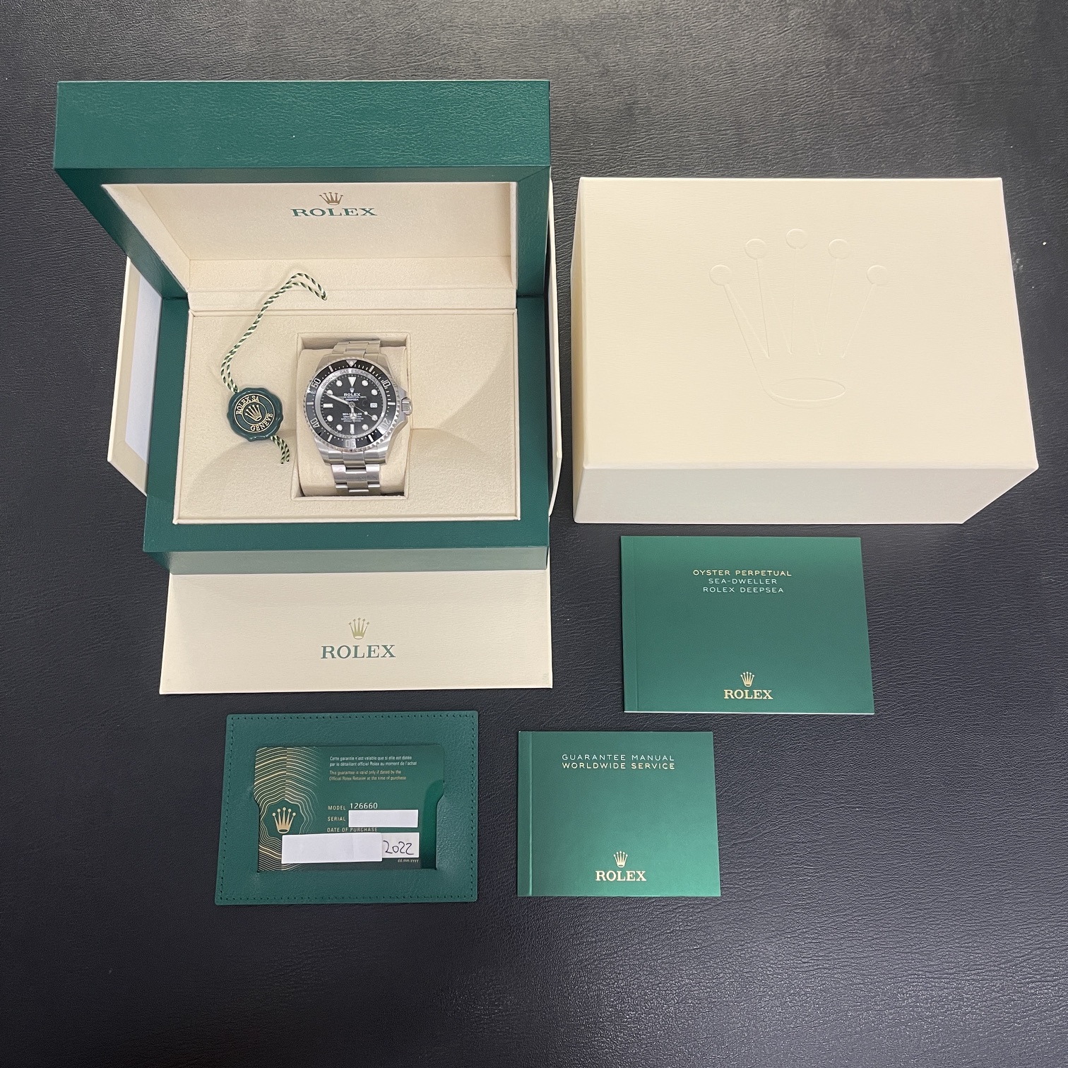 Rolex - Sea-Dweller Deepsea - UNGETRAGEN - FULLSET 2009 EU - Ref. 116660
