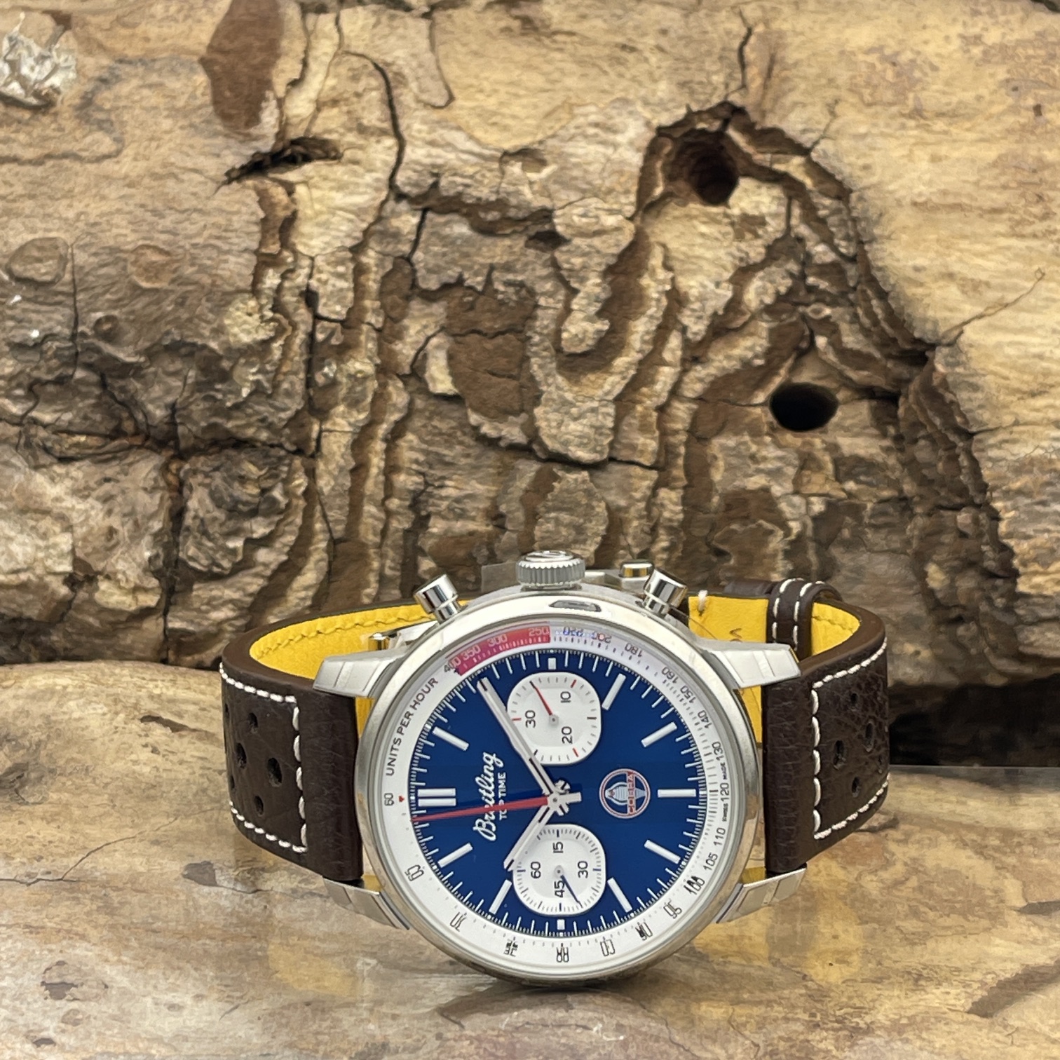 Breitling - Top Time B01 Shelby Cobra - NEUWARE - FULLSET 2026 - Ref. AB01763A1C1X1