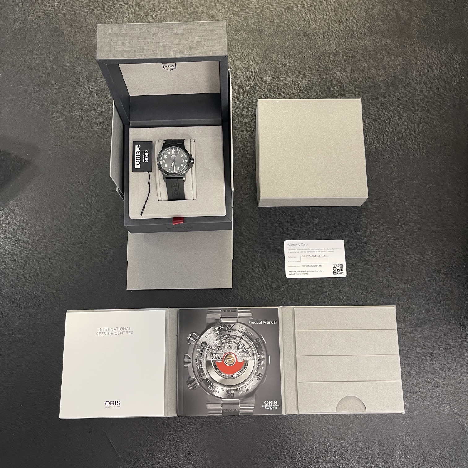 Oris - BC3 Advanced, Day Date - Box & Papiere - Ref. 01 735 7641 4733-07 5 22 24B
