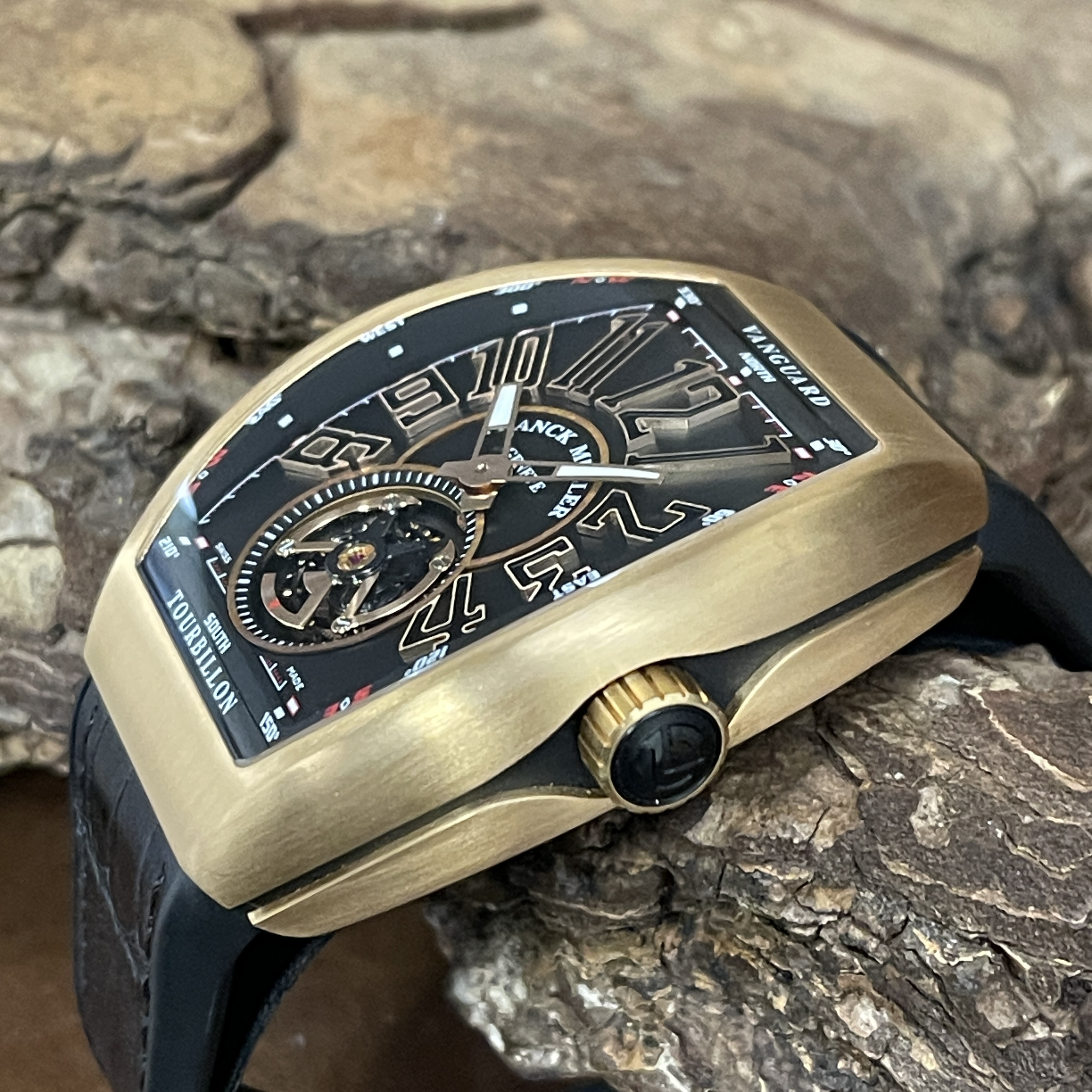 Franck Muller Vanguard V45 Tourbillon - FULL SET 2025 Listpreis 129000€- Ref. V 45 T 5N BRNR