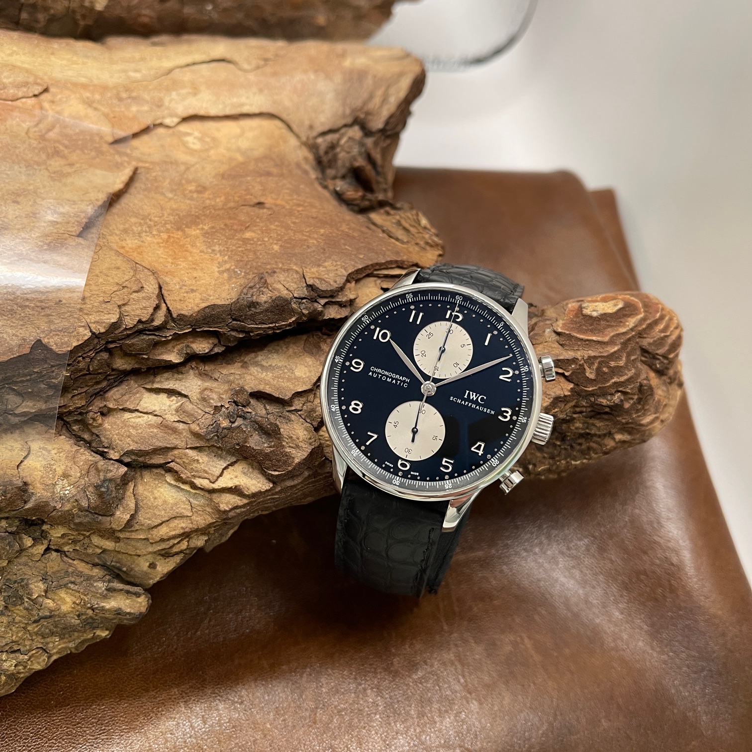 IWC - Portugieser Chronograph - EU-Papiere 2008 - Ref. IW3714