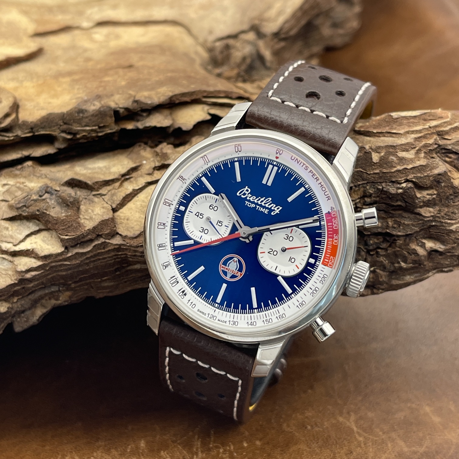 Breitling - Top Time B01 Shelby Cobra - NEUWARE - FULLSET 2026 - Ref. AB01763A1C1X1